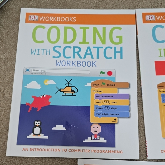 DK Workbooks Computer Coding with Scratch Set - Picture 2 of 8